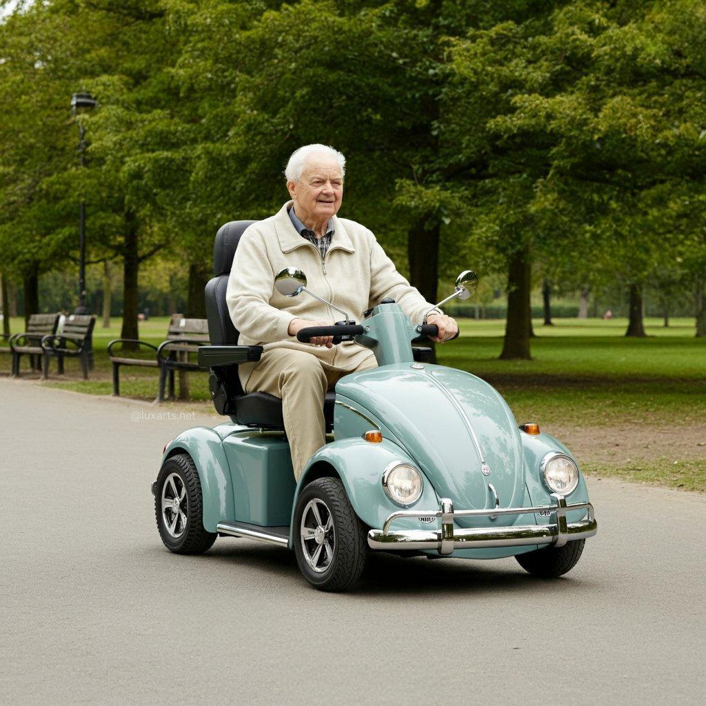 Factory Direct Sale Last Day Discount--Beetle-inspired mobility scooter