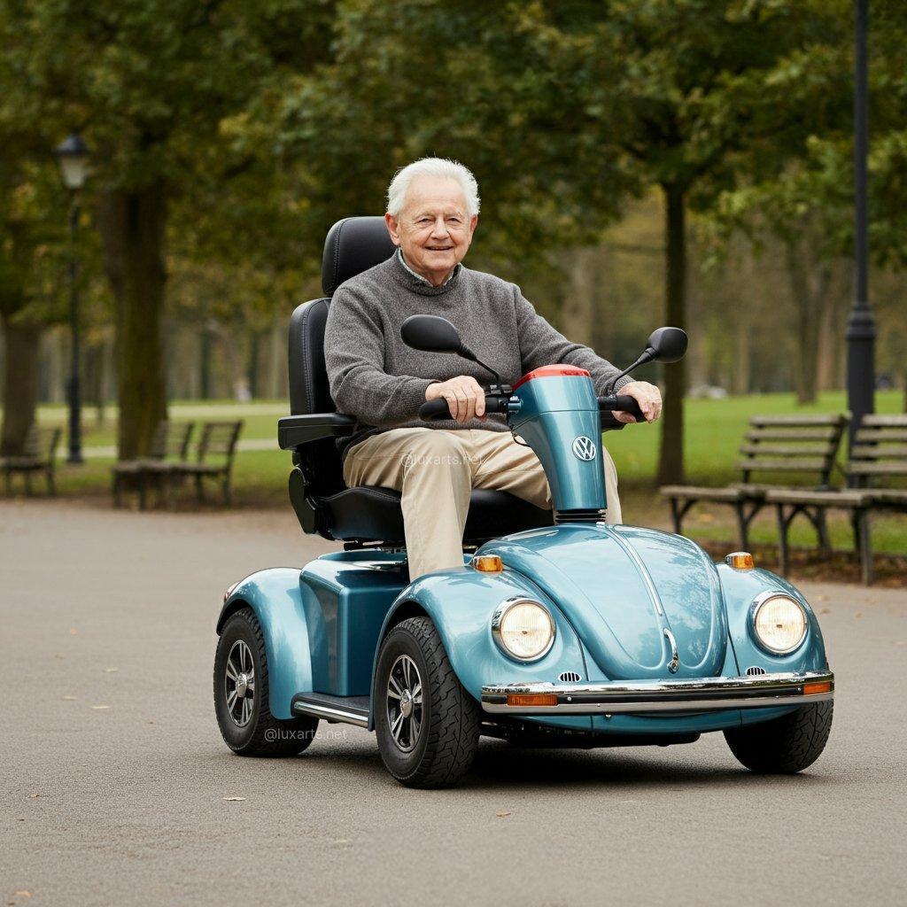 Factory Direct Sale Last Day Discount--Beetle-inspired mobility scooter