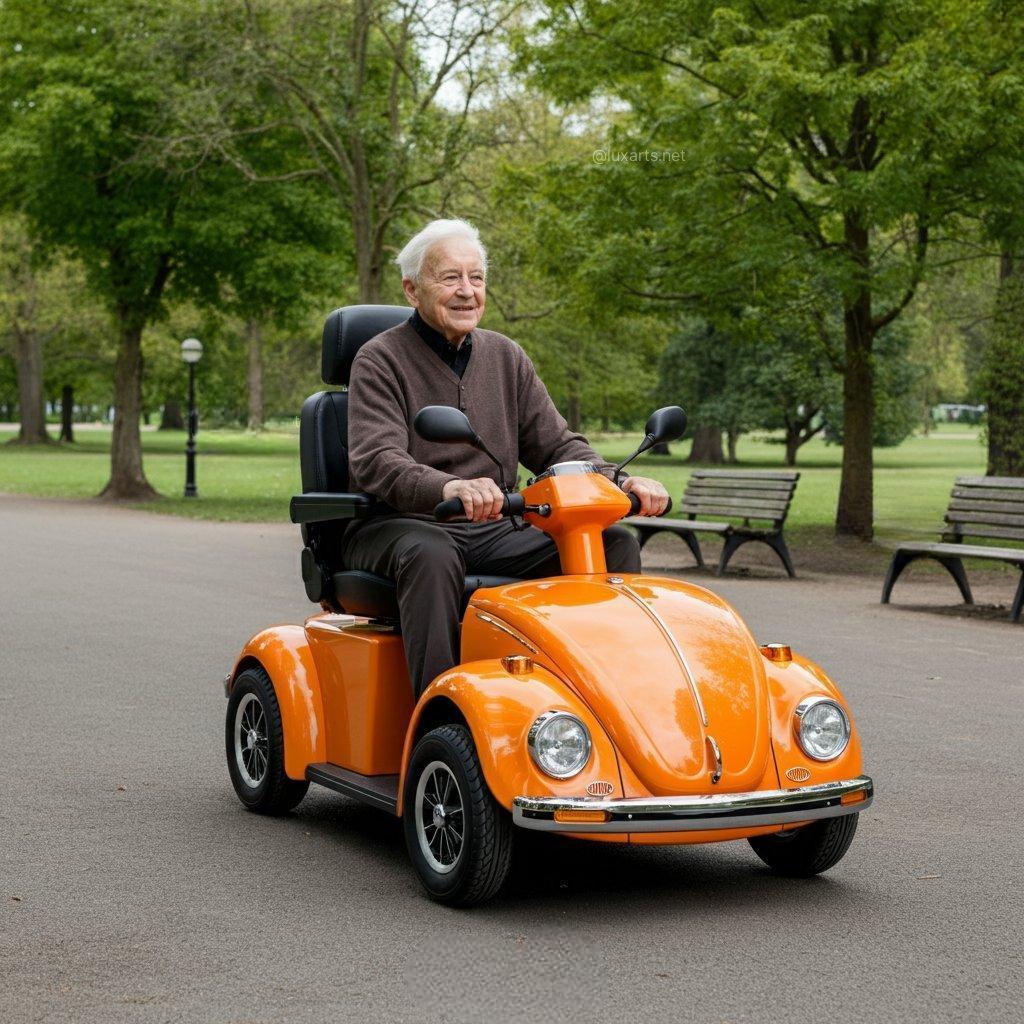 Factory Direct Sale Last Day Discount--Beetle-inspired mobility scooter
