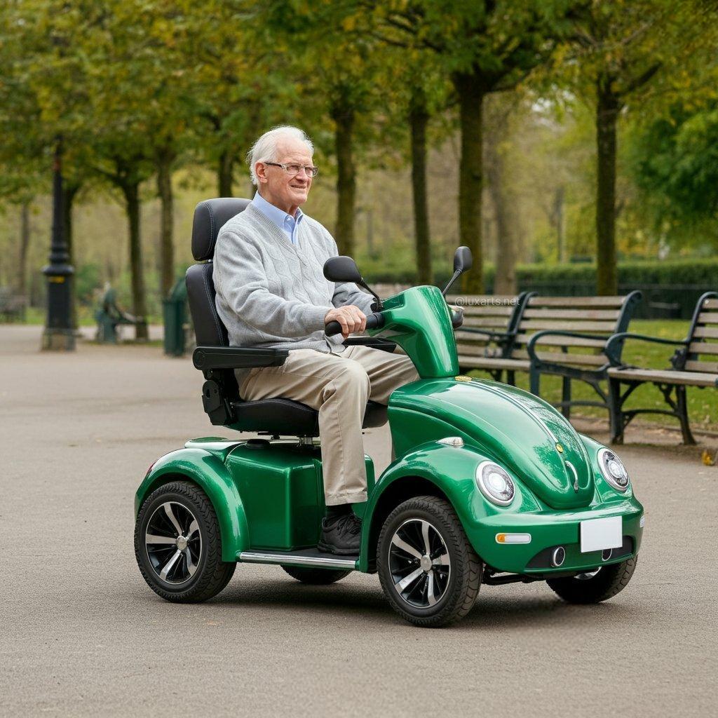 Factory Direct Sale Last Day Discount--Beetle-inspired mobility scooter