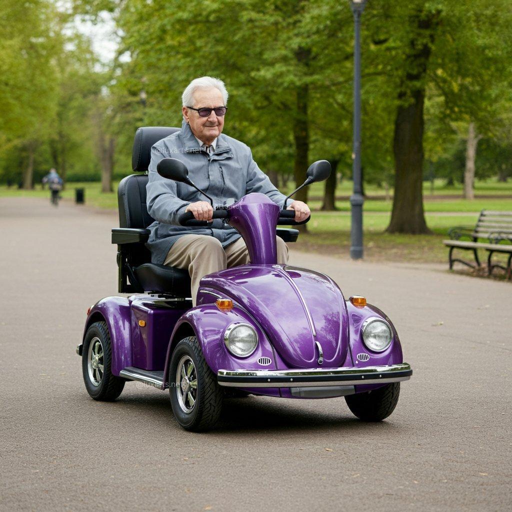 Factory Direct Sale Last Day Discount--Beetle-inspired mobility scooter